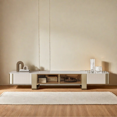 Light luxury minimalist style TV cabinet