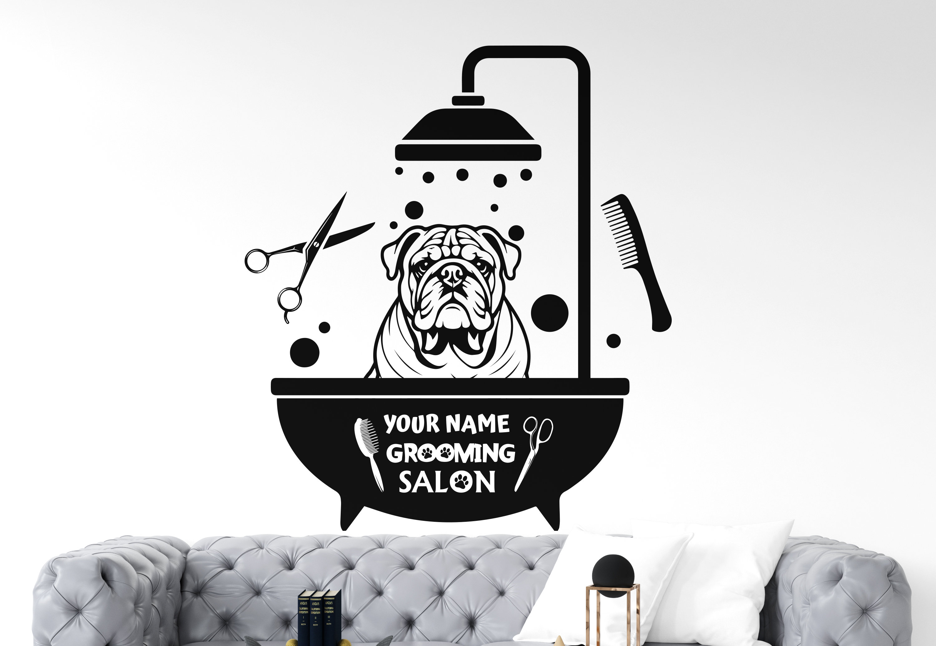 Dog Grooming Wall Art