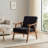 Maret 30.71'' Wide Classic Accent Chair Armchair Reception Chair Reading Chair-268460085