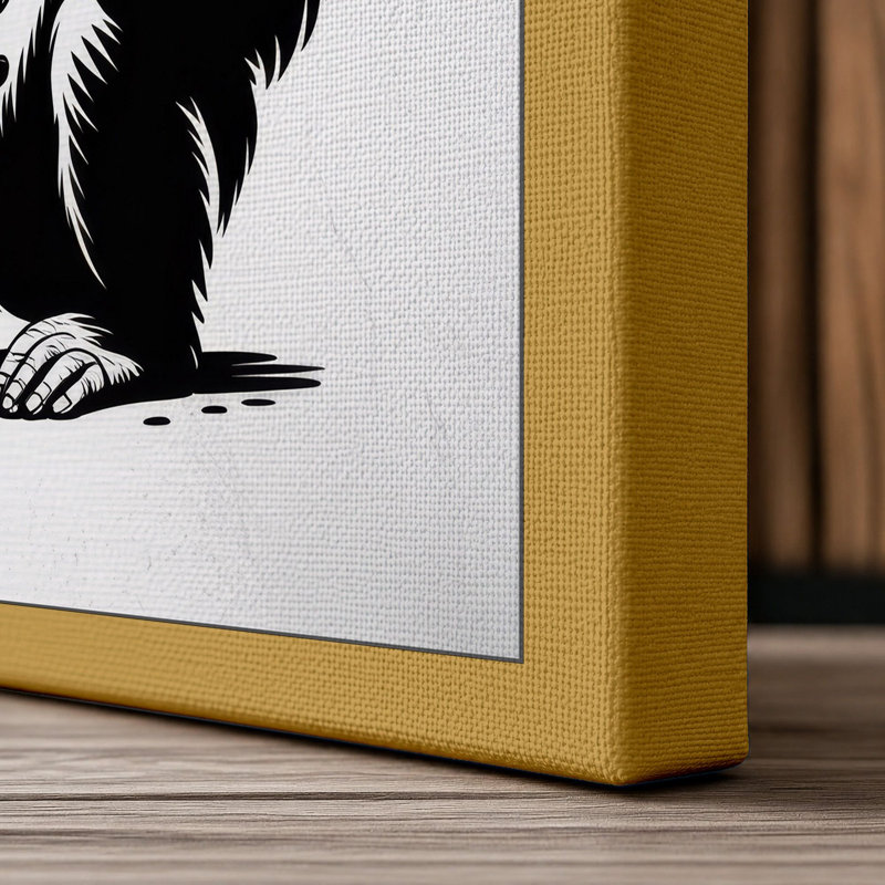 Print, 36x24 - 91.4 x 61.0 cm, Ochre Border