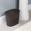 Poubelle en plastique noir iDesign 93440-137454311