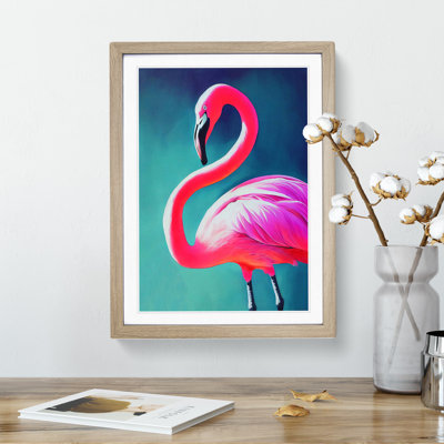 Flamingo Aglow - Framed Print
