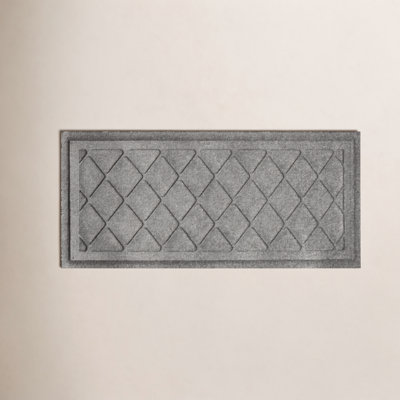 Antiono Argyle 36" W x 15" D Fiber Boot Tray