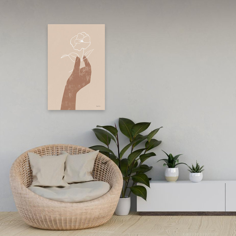 Boho Dreams II neutre - art bohémien brun bohème brun, H 24 po x l 16 po