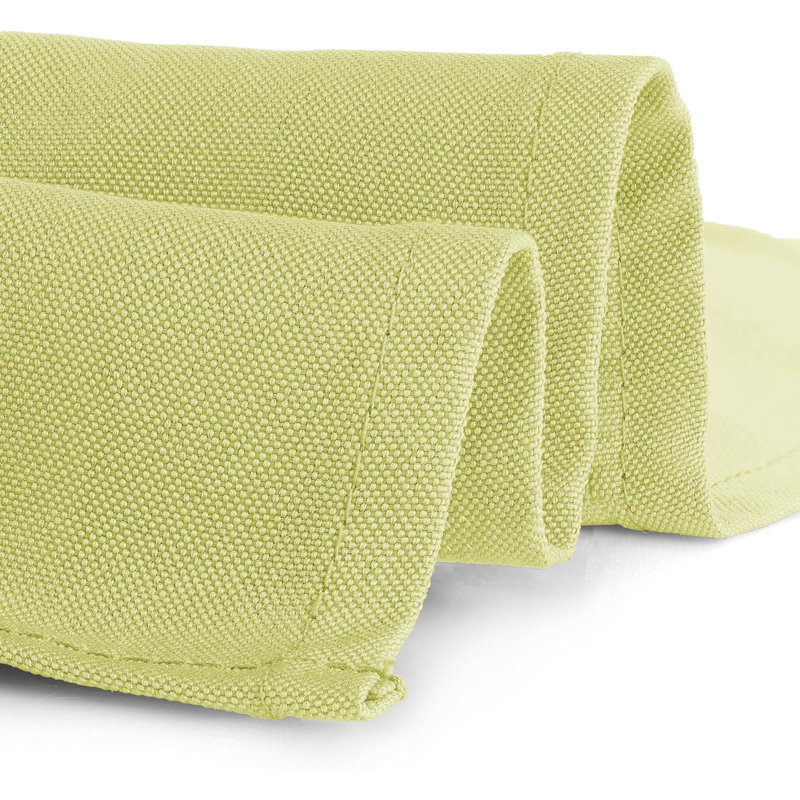 Alyea Dining Linens, 30" W x 72" L, Yellow
