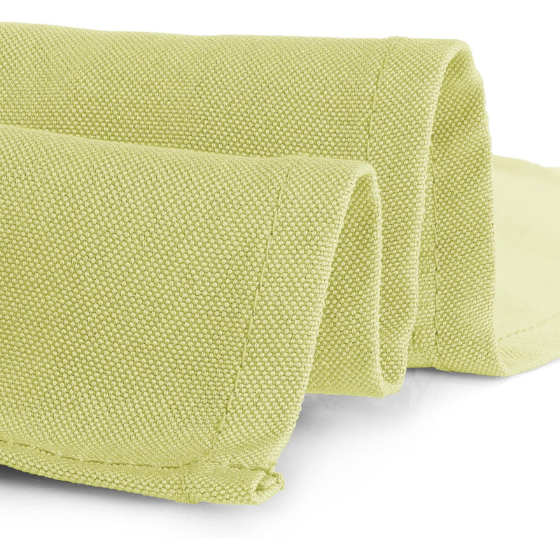 Alyea Dining Linens, 30" W x 42" L, Yellow