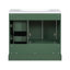 Ensemble de meuble-lavabo traditionnel 36 po avec lavabo en résine-1603710134