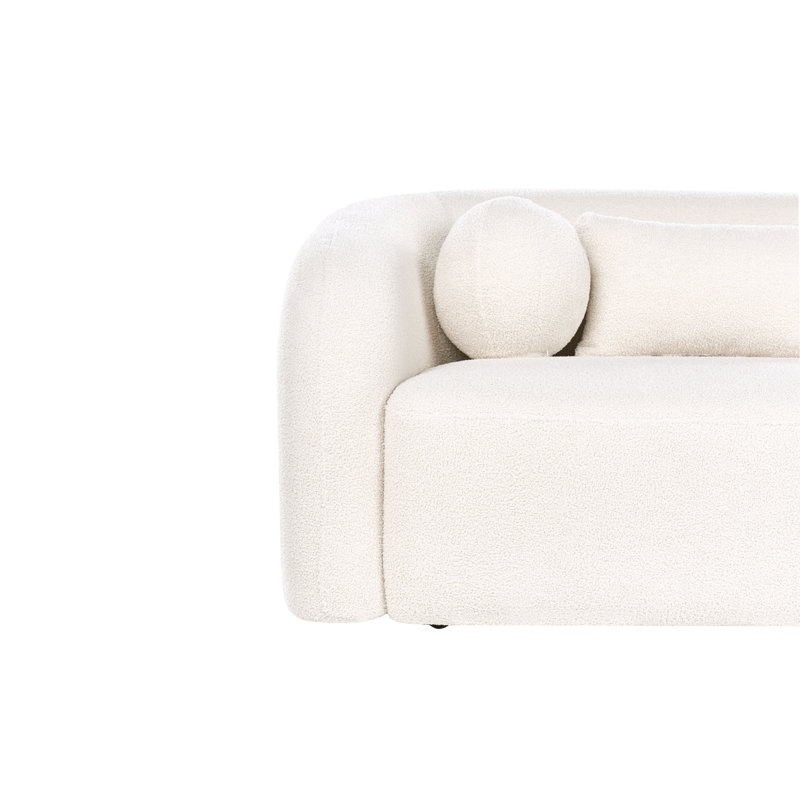Sofa 2 Seater EGEDAAL Boucle, White