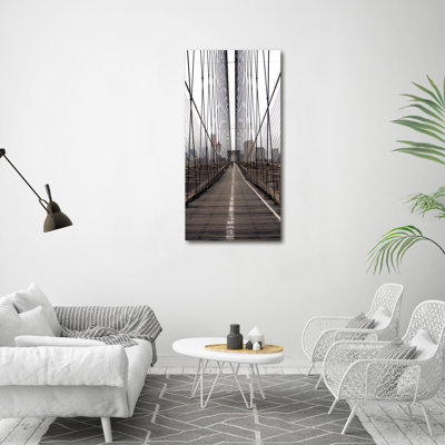 Brooklyn Bridge - Wrapped Canvas Print