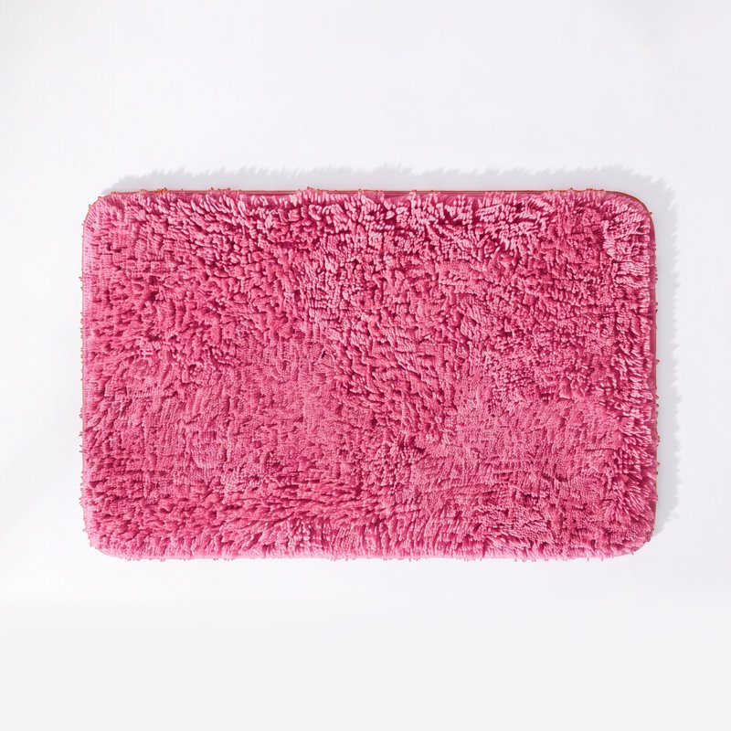 Jordan Microfibre Non Slip Bath Mat, Rose
