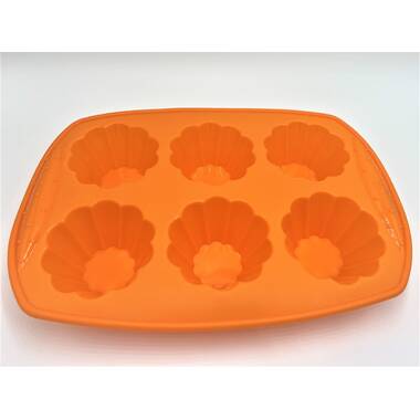 Silicone Molds [Lion, 4 Cup] Cupcake Baking Pan - Free Paper Muffin Cu —  Freshware