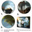 Bateau pirate en mer - art mural pirate-2115057689-2115057680