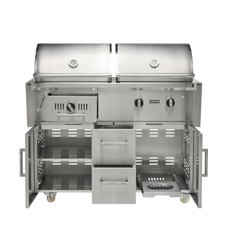 Coyote Outdoor 50" Built-In NG Grill, Natural Gas