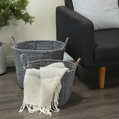 Ensemble de paniers en tissu