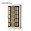 Garde-manger autoportant avec porte vitrée, vitrine de ferme avec rangement-1330452008