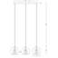 Pafford 3 - Light Gold Kitchen Island Pendant