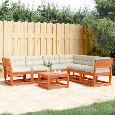 Patio Sofa with Cushions