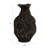 Small Stoneware Organic Shaped Vase, Sand Finish