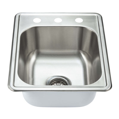 Fine Fixtures Drop-In Stainless Steel Kitchen Sink