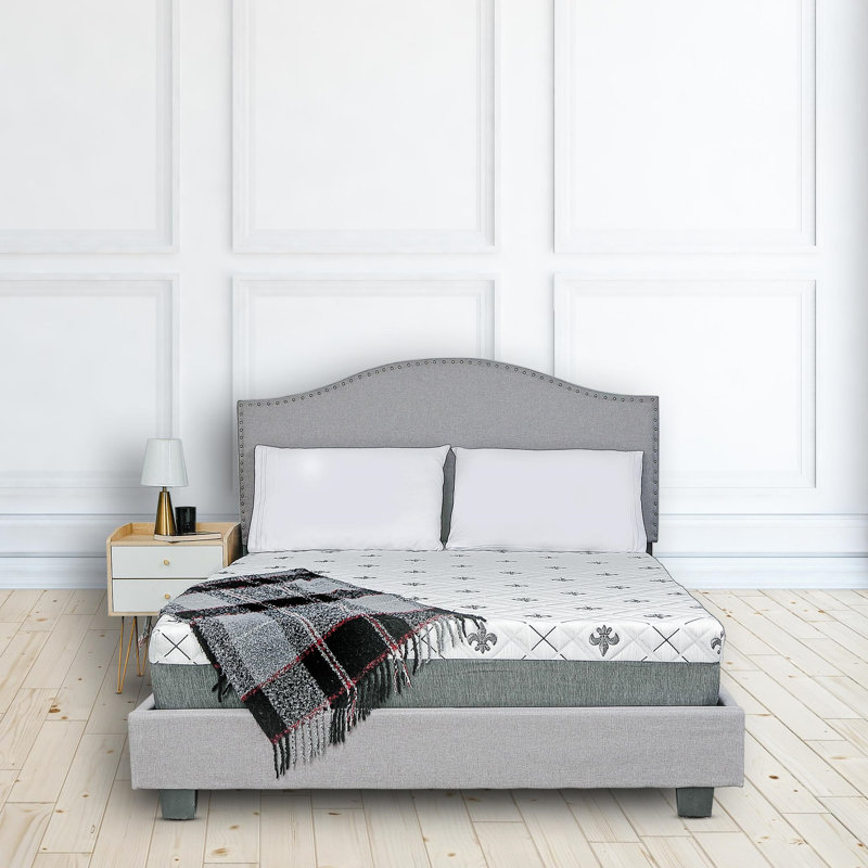 Alwyn Home Weside 10'' Medium Gel Infused Gel Memory Foam Mattress, Queen