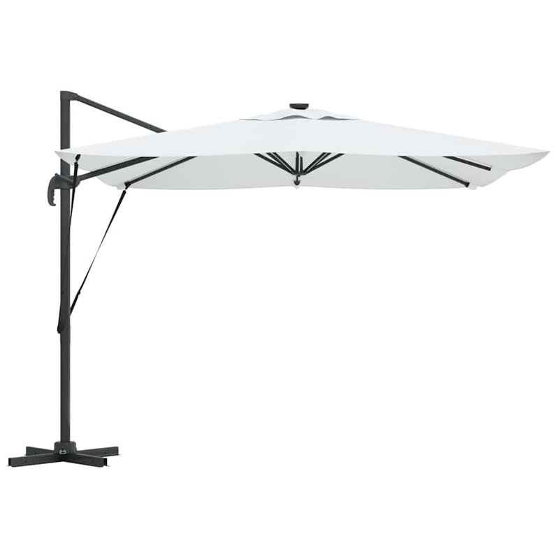 Cantilever Parasol, 270cm H x 285cm W x 285cm D, Light Grey