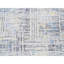 Tapis noué à la main 8 pi 1 po x 10 pi gris avec touches de laine et de soie bleues et jaunes E39BE8FE7B334BA0AC5FF86B08F25C76