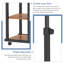 Aarah Wheel End Table-521624436-521624438