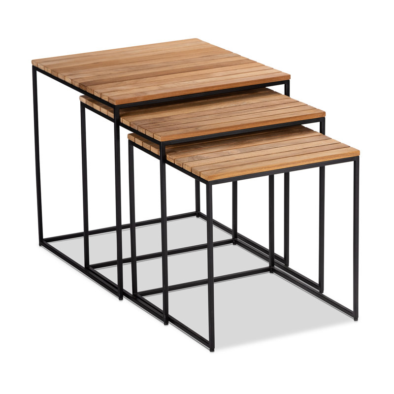 Chaise d'appoint en teck Sasha