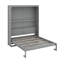 Grand lit escamotable avec tablettes