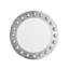 Embedded Sphere Round Beveled Wall Mirror