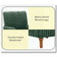 Chaise d'appoint moderne en velours côtelé-682023678