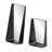 Metal Flat Wall Mirror with Shelves