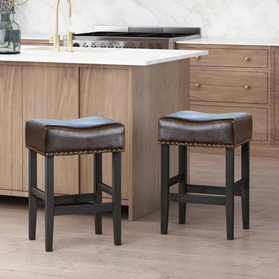 Backless Counter Stool,Set of 2