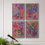 «Vivid Stems I», ensemble de 4 reproductions sur toiles encadrées-500940437-500940436