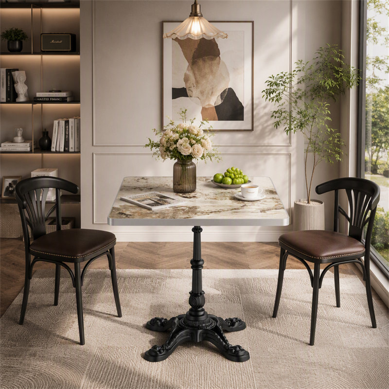 31.5" Square Outdoor Tulip Dining Table