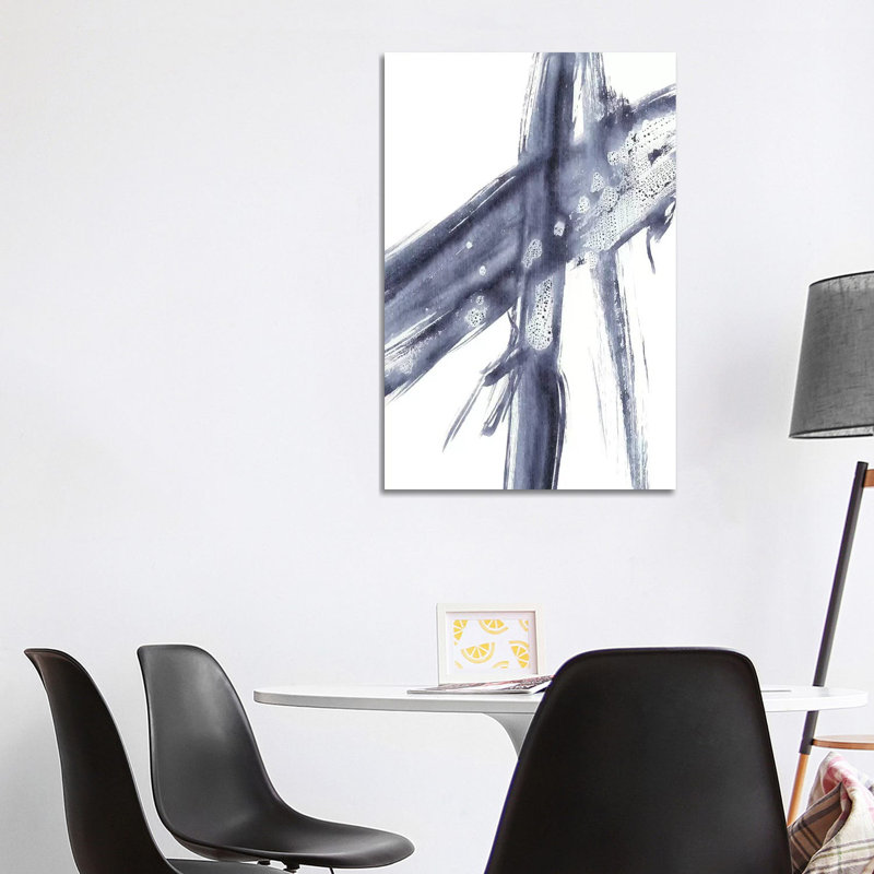 « Directivité III » par Ethan Harper, reproduction d’art, H 40 po x l 26 po x P 1,5 po, Toile tendue, Pas de tapis