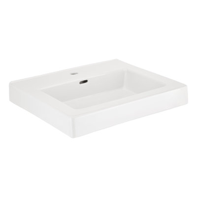 Évier moderne en porcelaine - monotrou