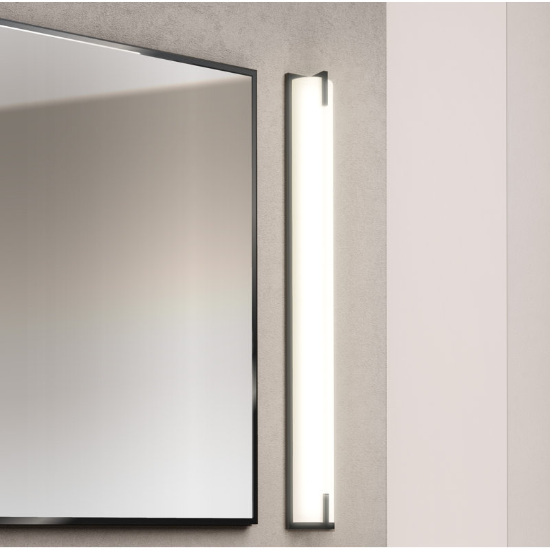 New Edge 1 - Light LED Bath Bar, Polished Chrome