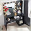 Bureau de meuble-lavabo luxueux avec fonctions avancées pour rehausser la chambre à coucher