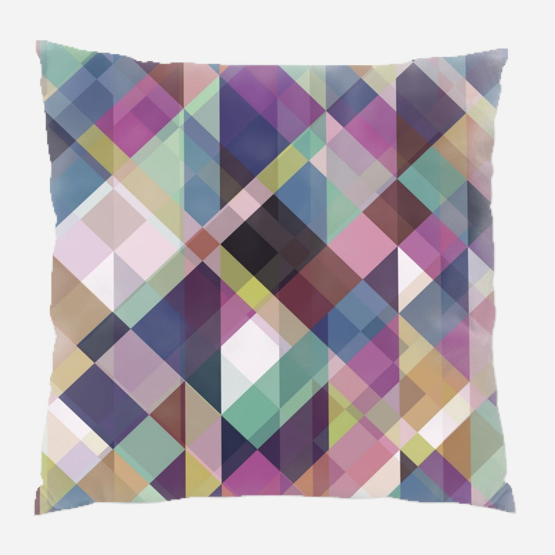 Coussin décoratif géométrique