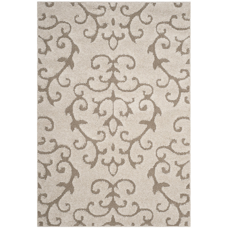 Tapis à poils longs Blaris, Rectangle 5 pi 3 po x 7 pi 6 po