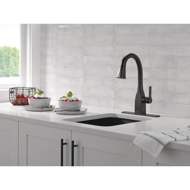 Mateo™ Pull Down Bar Faucet with Accessories, Matte Black