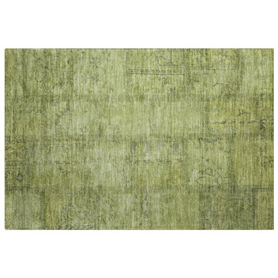 Premium Machine Washable Dream Shag ADS685 Patchwork Rug