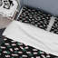 Ensemble de housse de couette rose et bleu Midcentury Shapes II - Mid-Century Modern - Microfibre de polyester-1198091307