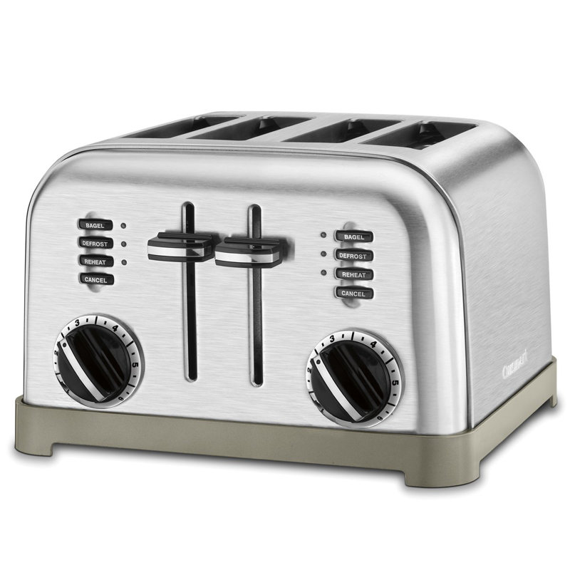 Cuisinart 4 Slice Toaster, Brushed Stainless