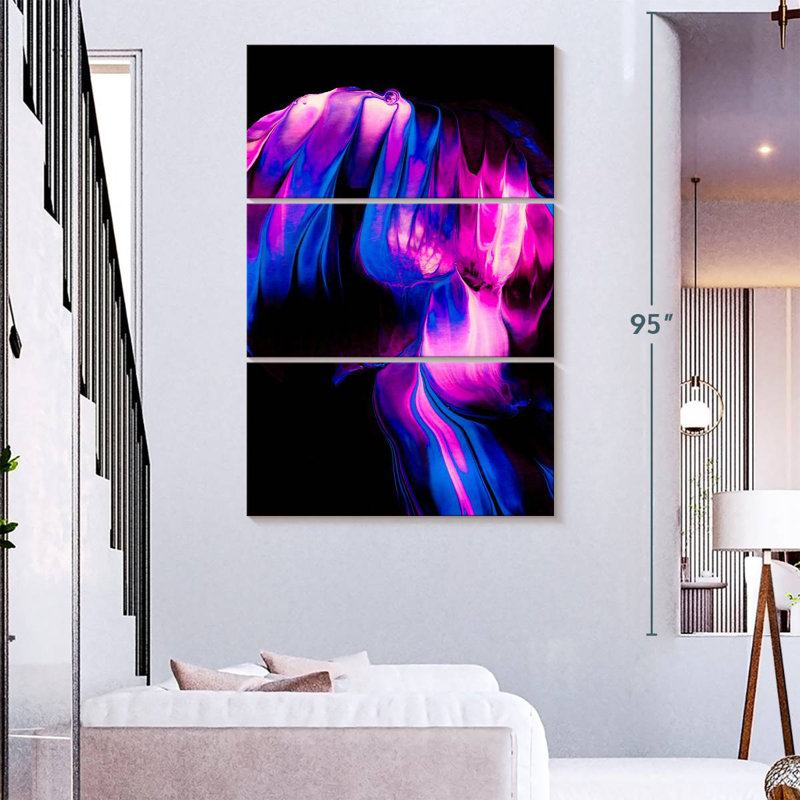 Avery Paint III, 74" H x 48" W