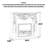 American-style simulated flame fireplace-1627224074