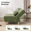 86.6'' 3-Level Adjustable Chenille Reversible L-Shaped Sectional-419267827