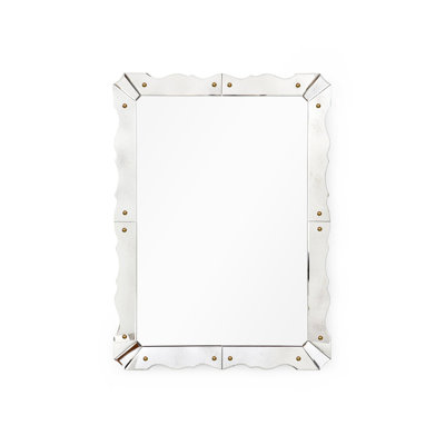 Caroline Flat Beveled Wall Mirror