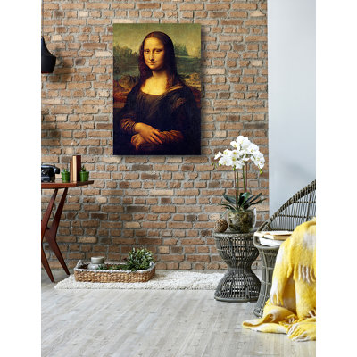 " Mona Lisa by Leonardo da Vinci " by Leonardo Da Vinci Oil Print